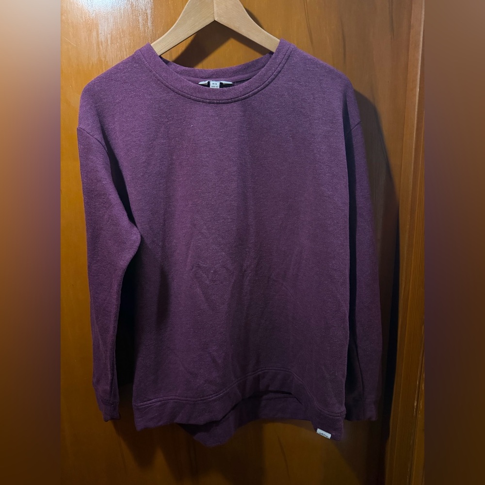 Orvis Women’s Crewneck Sweater in Rich Purple